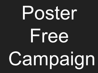 Supporting our Poster Zone Campaign